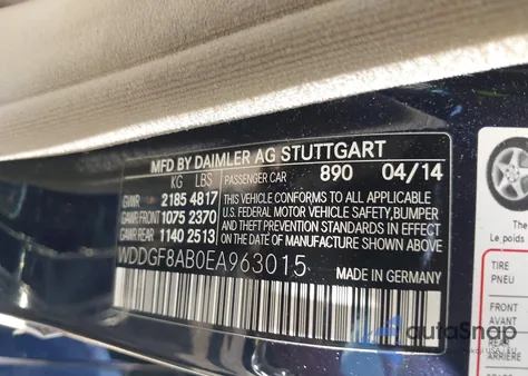 2014 Mercedes-Benz C 300 Luxury 4Matic/Sport 4Matic из США, поврежденный, VIN WDDGF8AB0EA963015